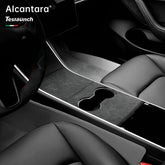 Alcantara Center Console Sticker Cover For Tesla Model 3/Y (2017-2023)